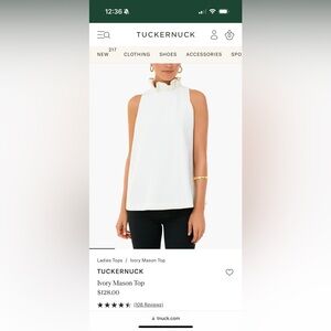 Denim Tuckernuck Mason Top - never been worn